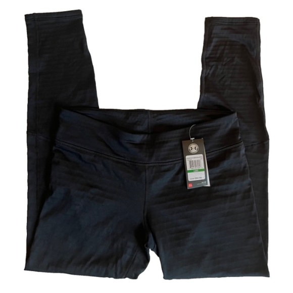 NWT Under Armour Women’s Coldgear Base 4.0 Leggings Black Large - Picture 1 of 2